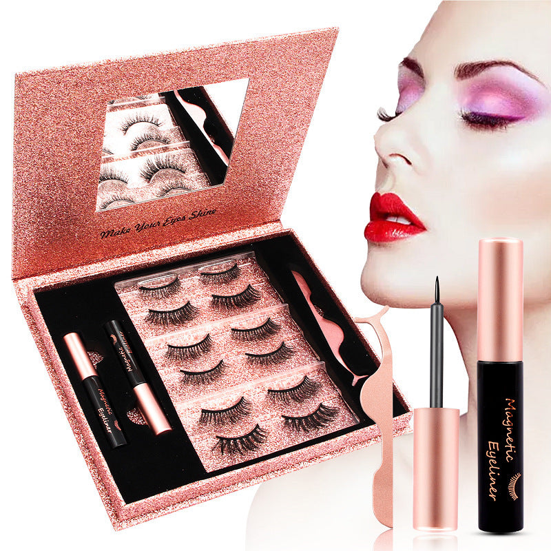 No Glue Waterproof Magnetic Lashes