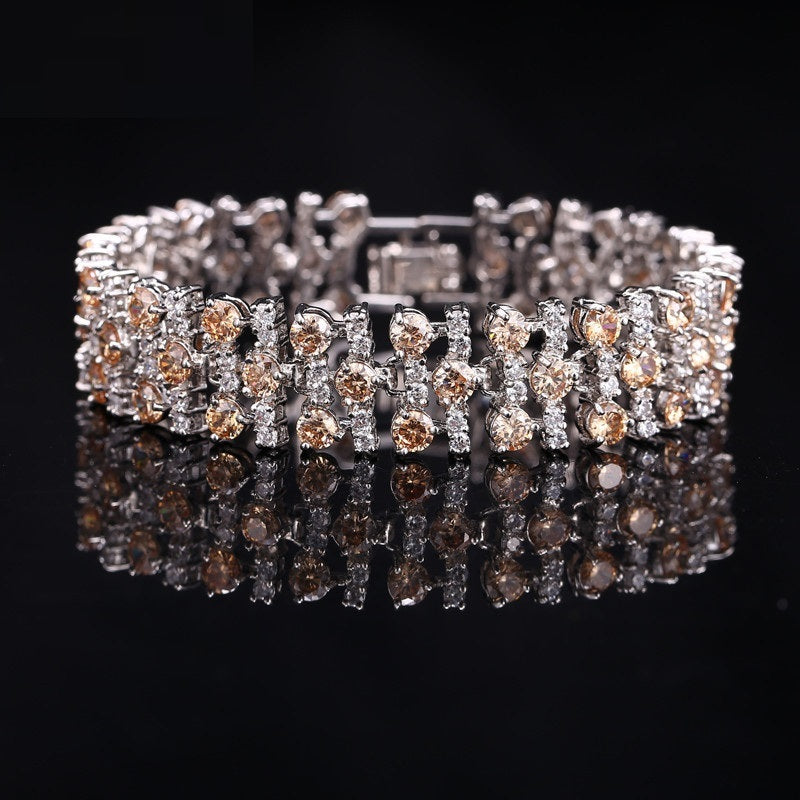 Zircon Bracelet High-end Hand