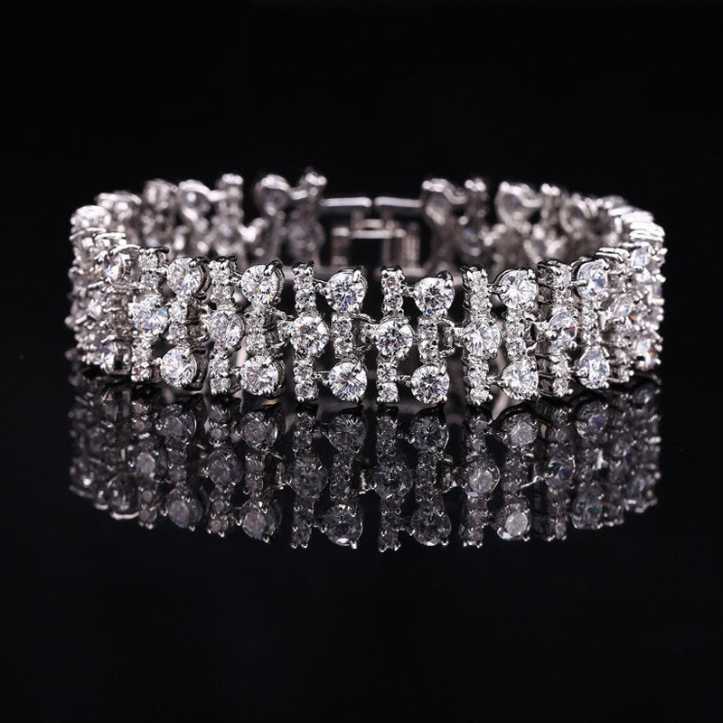 Zircon Bracelet High-end Hand